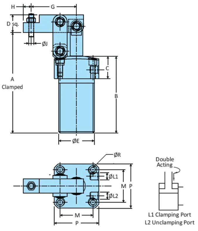 LC-25-HUF Product technical image