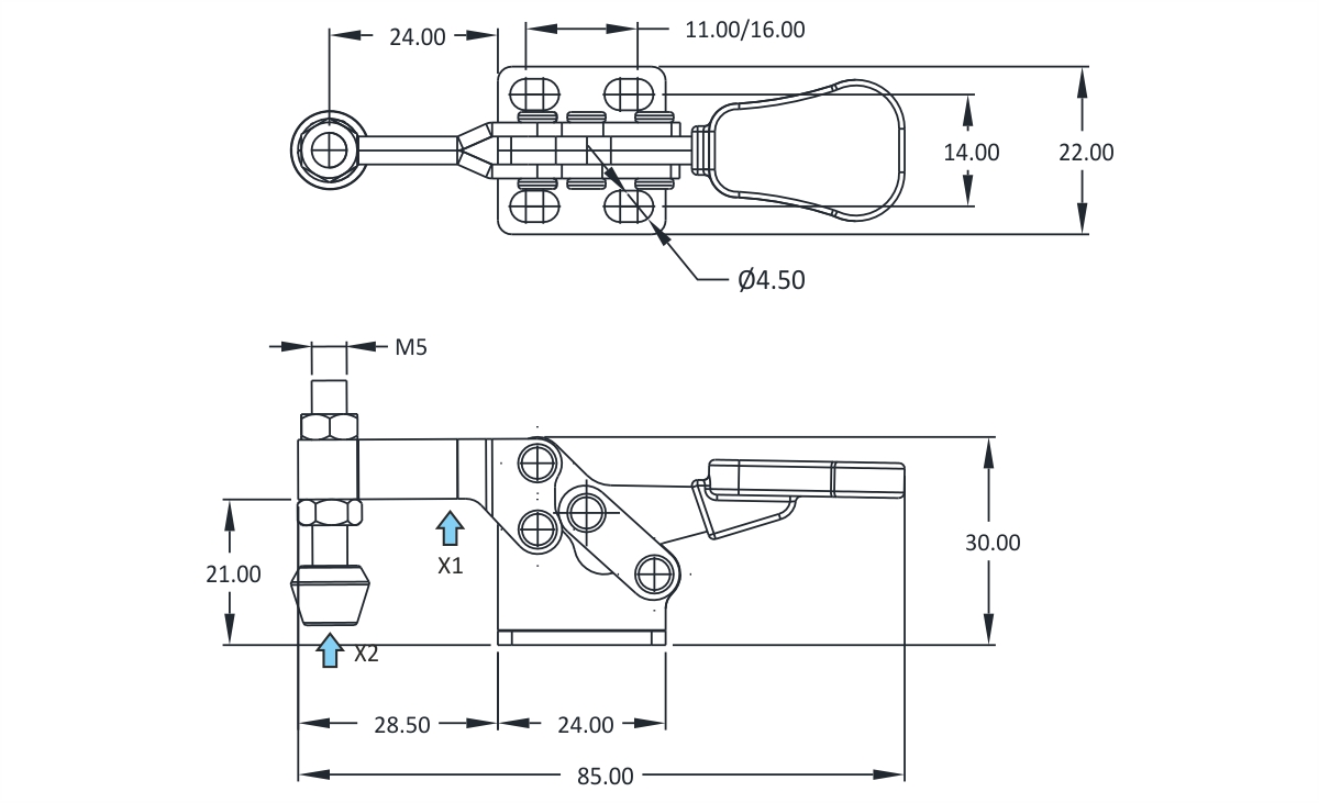 H-2123-SF Product technical image