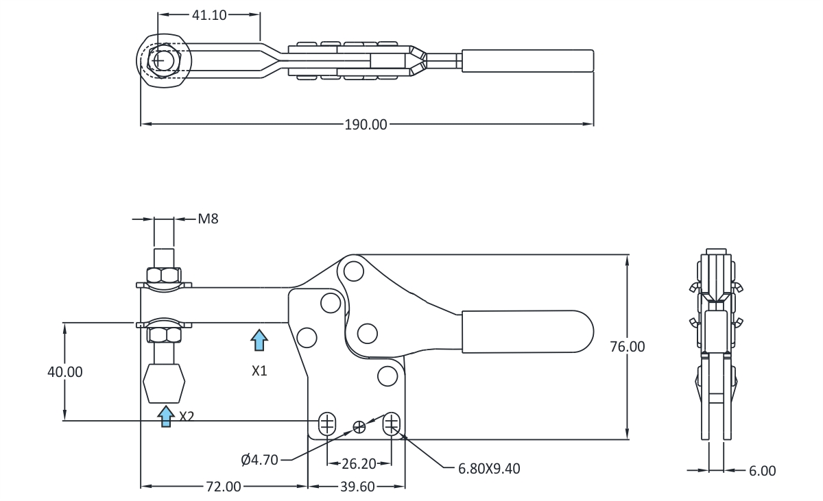 H-217-UB-AB Product technical image