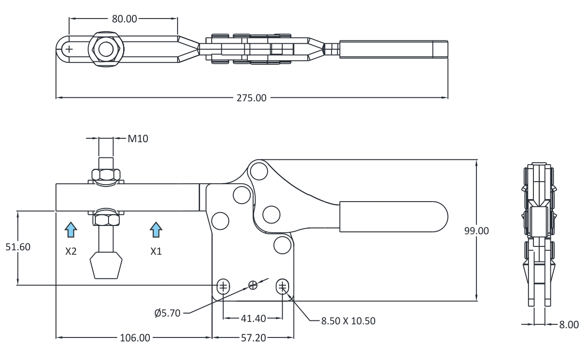 H-237-UB-AB Product technical image