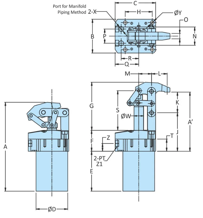 MLP-63-X Product technical image