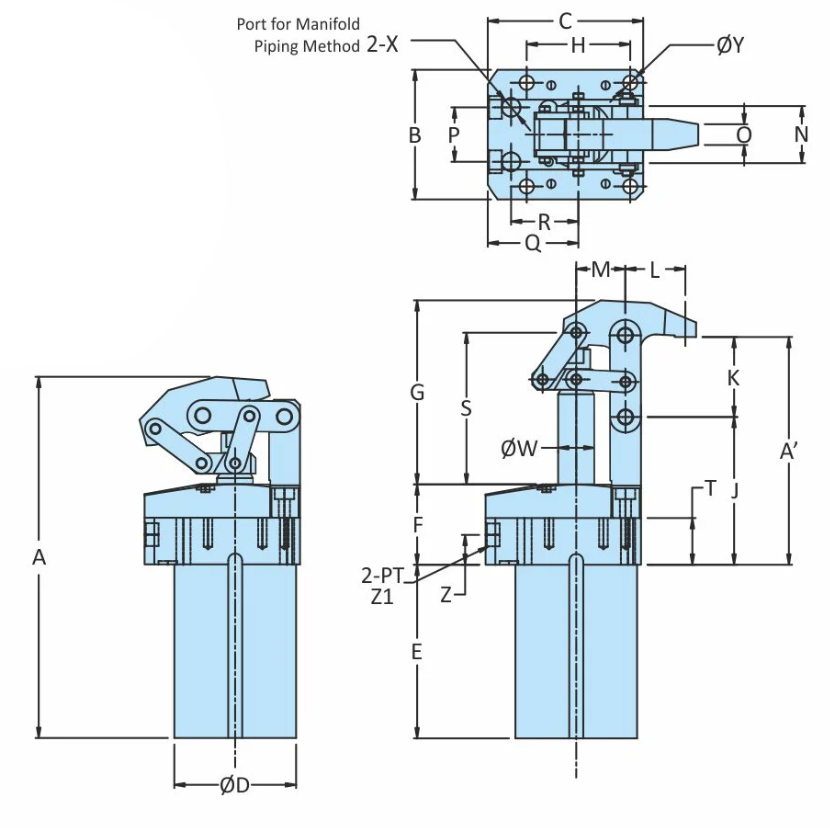 MLP-20-S-X Product technical image