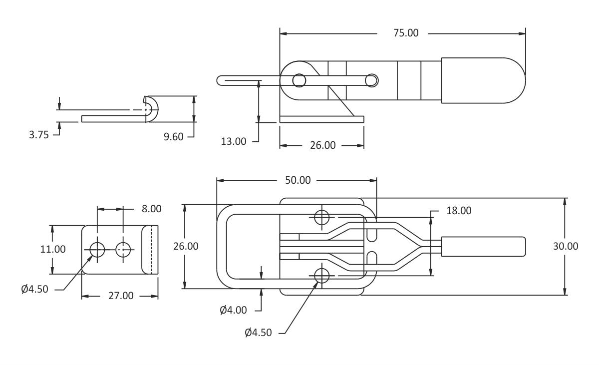 S-clamps PA-325