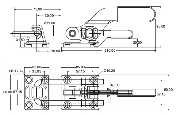 PAH-2603-TRIG-MS Product technical image