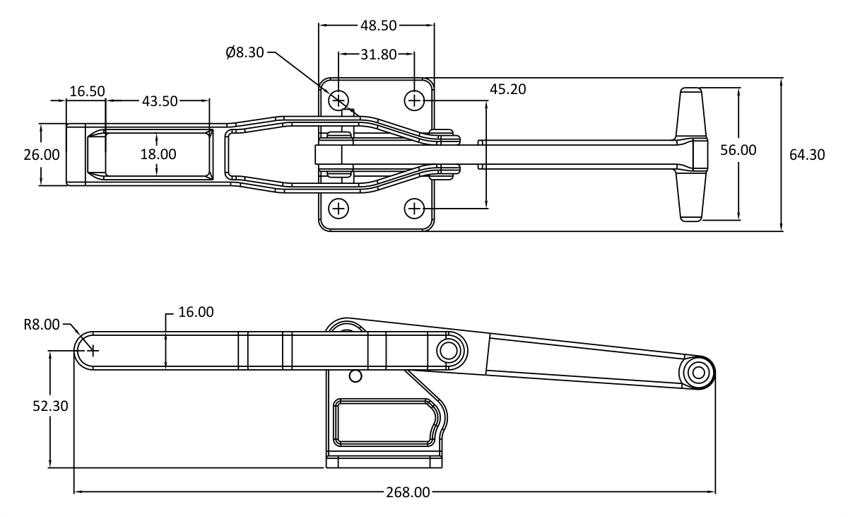 PAH-3011-HV-MS Product technical image