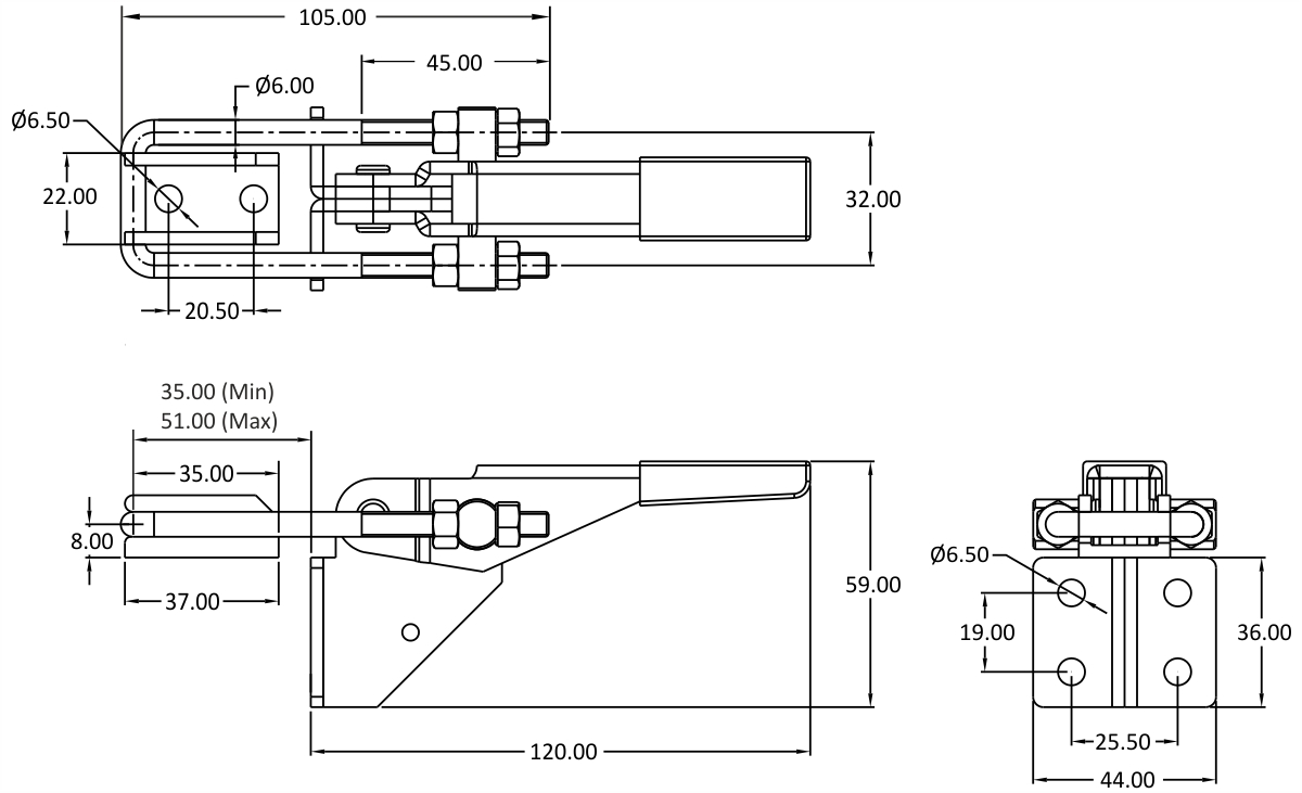 GN851.2-320-T4 Product technical image